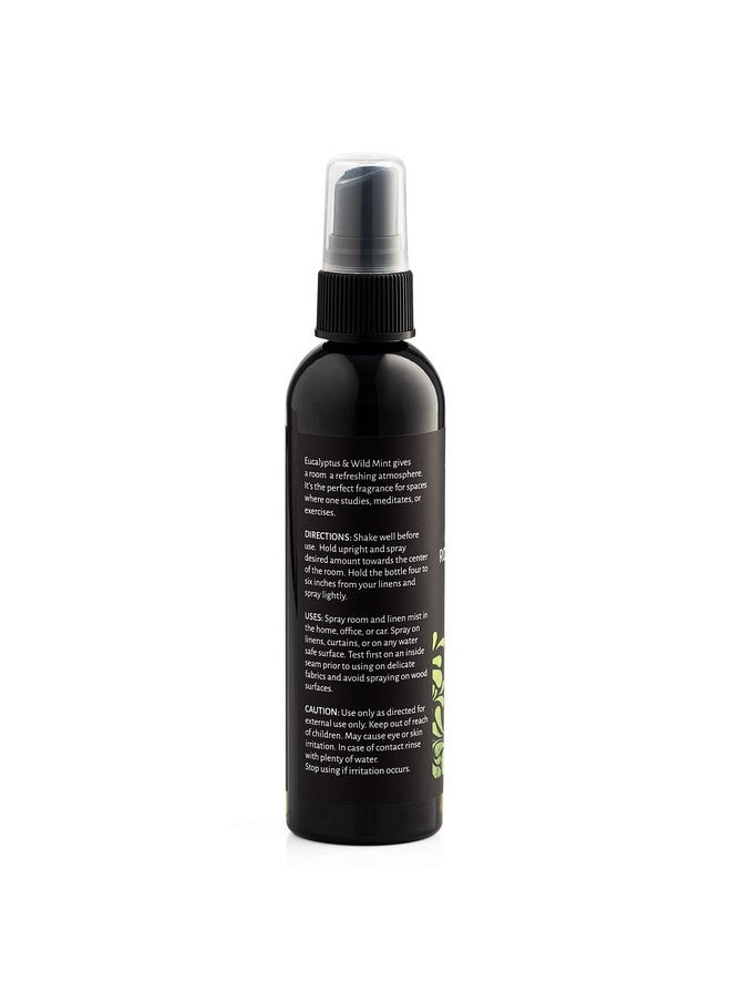 Aromasong Aromasong Eucalyptus & Wild Mint Linen and Room Spray, Natural Aromatic Mist, Relax Your Body & Mind, Perfect as a Bathroom Spray Air Freshener Pillow Mist  - Image 5