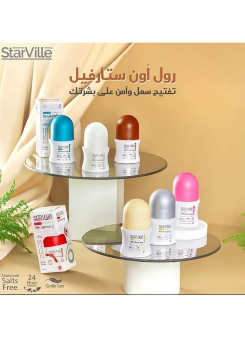ستارفيل - ستار فيل رول اون للتبييض بالتوت الأحمر 60 مل - Image 1