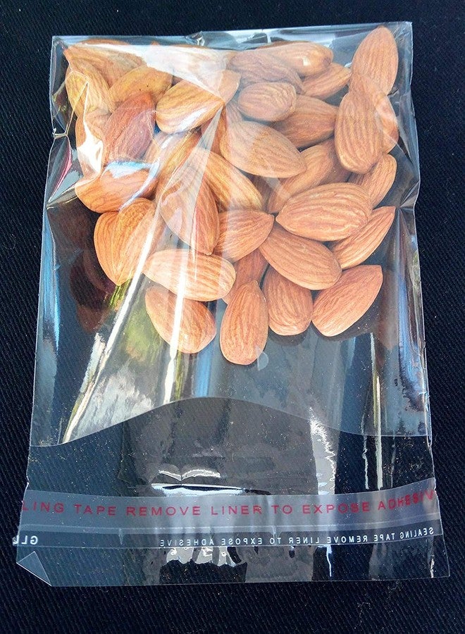 Heer Self Adhesive Resealable BOPP Clear Plastic Pouch Bag 5X7 inches - 200 Pcs - Image 3