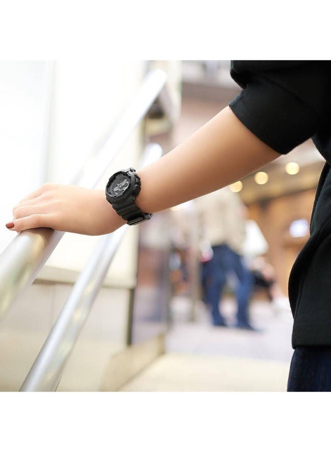 CASIO Resin Analog+Digital Wrist Watch BA-110BC-1ADR - Image 2