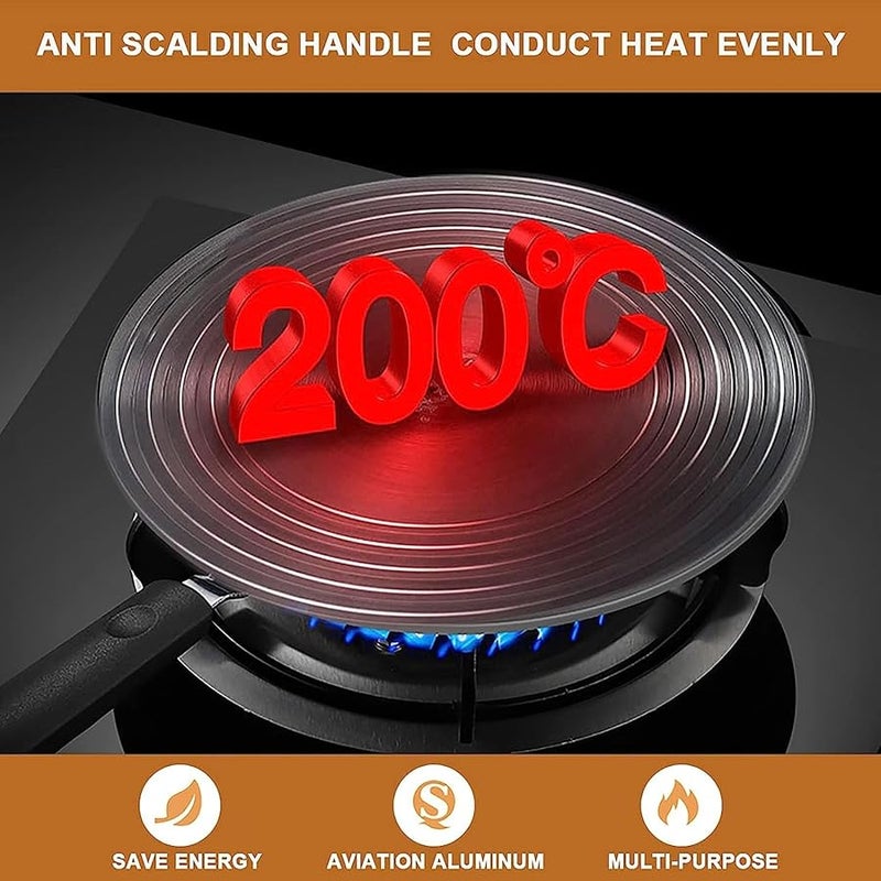 Tyenaza 24cm Heat Diffuser Plate Thickened 4mm Aluminium Alloy for Gas Electric Stove - Image 4