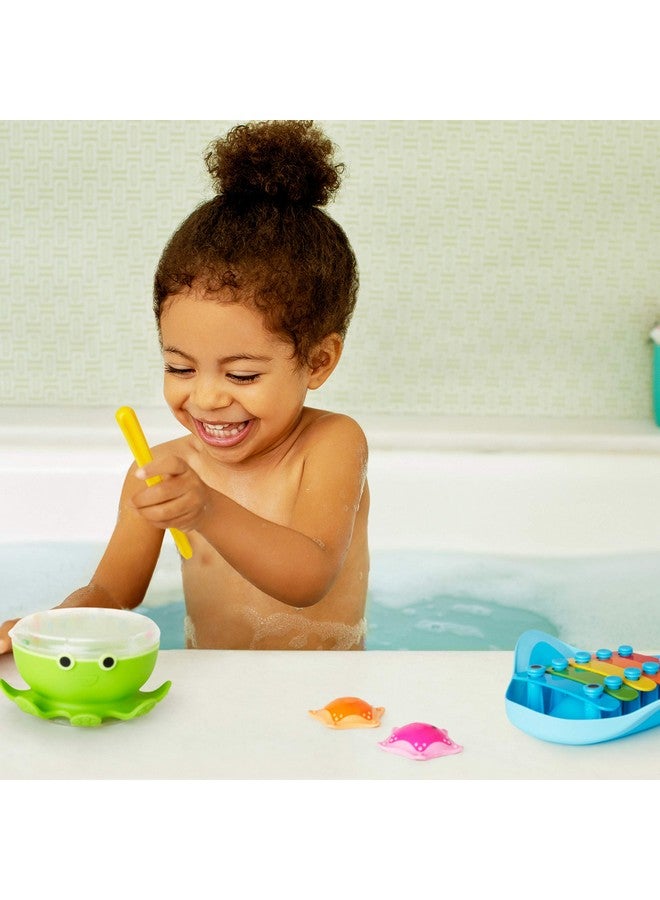 Munchkin® Bath Beats™ Bath Toy, Musical Set Includes Xylophone, Bath Drum & Shakers, Fun for Babies, Toddlers and Kids - Image 3