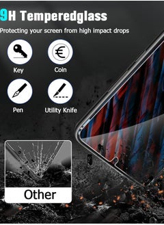 SYOSI Glass Screen Protector for Galaxy S23 and Camera Lens Film, 9H Hardness Full Coverage Anti-Fingerprints Support Fingerprint Unlocking for Samsung Galaxy S23  - Image 4