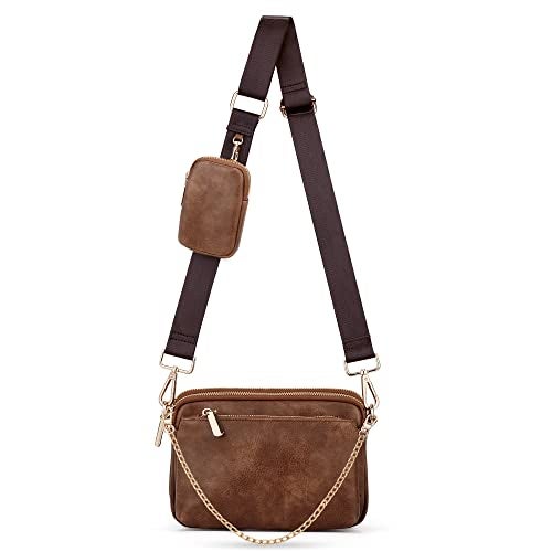 UTO Small Crossbody Bags for Women 3 in 1 Trendy Belt Purse Fashion Designer Mini Cute Sling Fanny Chest Pack - Image 4