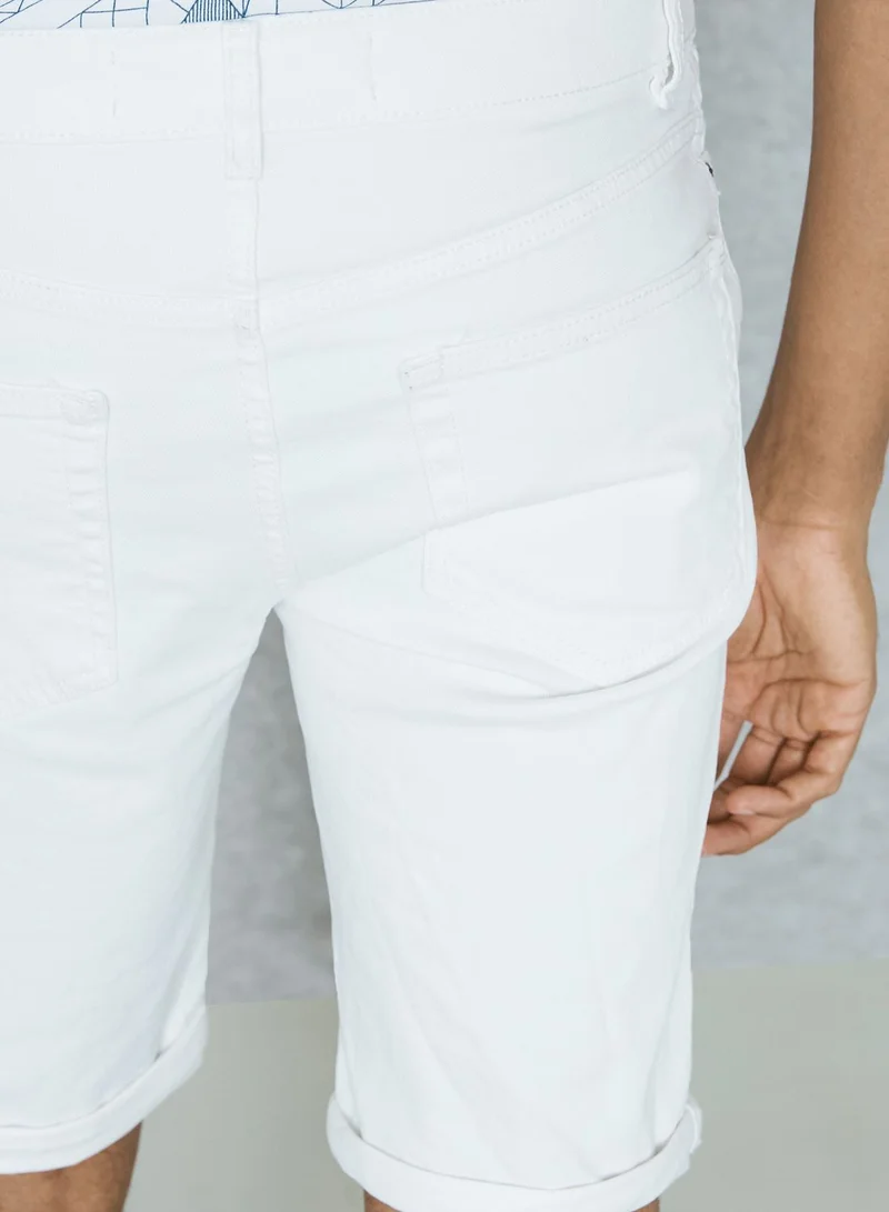 NEW LOOK Ripped Shorts