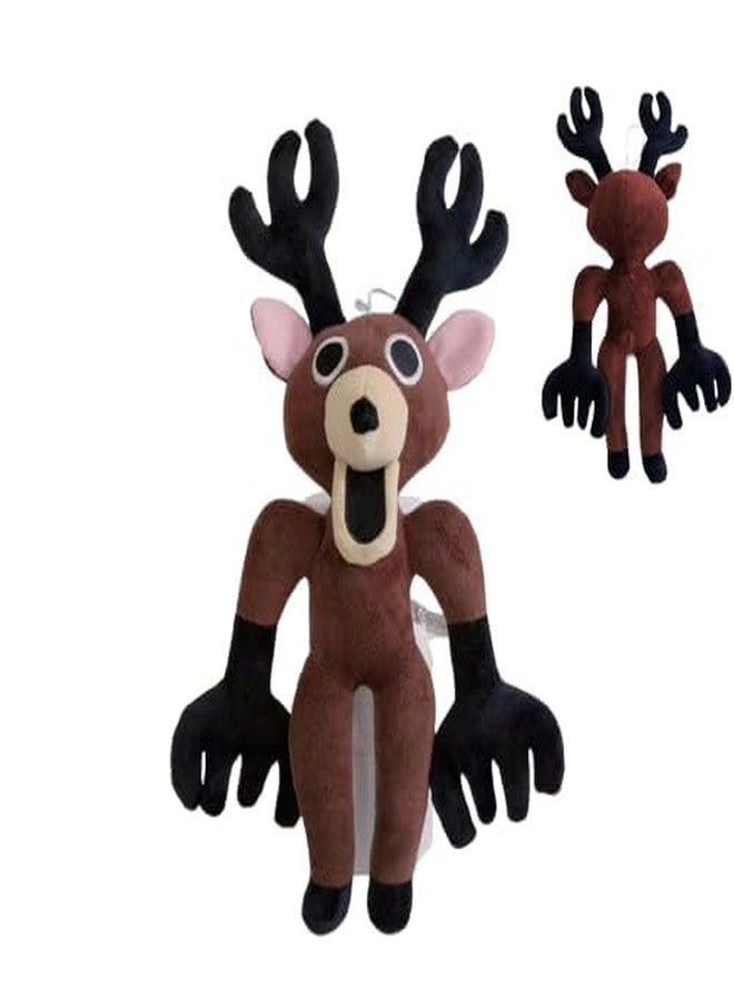 SQUISHCO Game-Inspired Soft Toy, Standing Deer Plush Toy for Collectors, Gift for Teenagers, Friends, Kids, Perfect for Holidays and Parties - Image 1