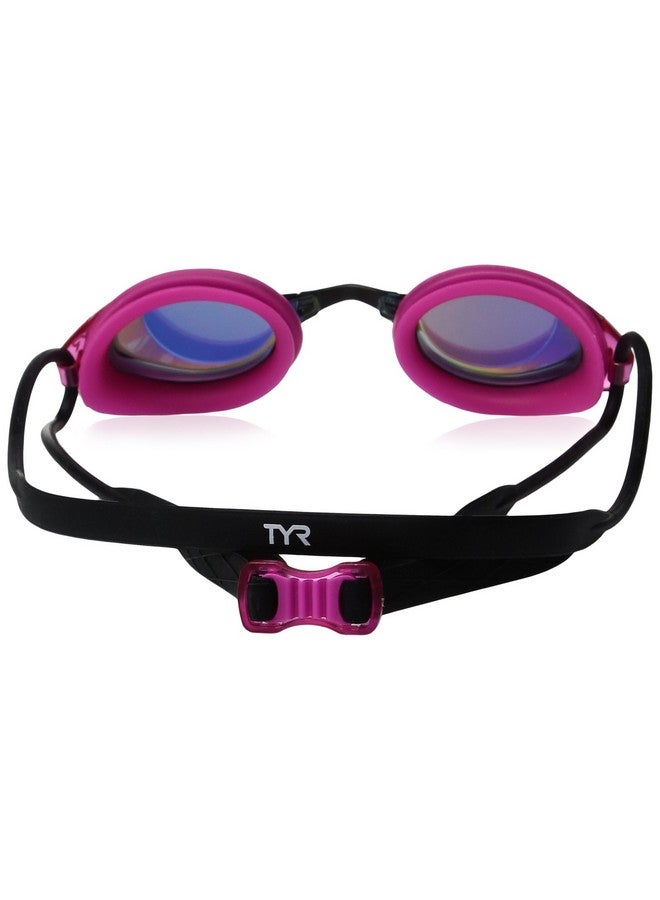 TYR Blackhawk Racing Femme Mirrored Googles Gold/Pink/Black One Size - Image 3