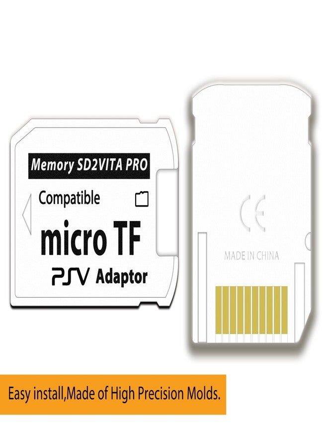 Sunloy SD2Vita 6.0 PS Vita Memory Card Adapter with 32GB Micro SD Card, High Speed microSDHC UHS-I Flash Memory Card with PSV Micro SD Card Adapter for PSV 1000/2000 PSTV FW 3.60 HENkaku Enso System - Image 4