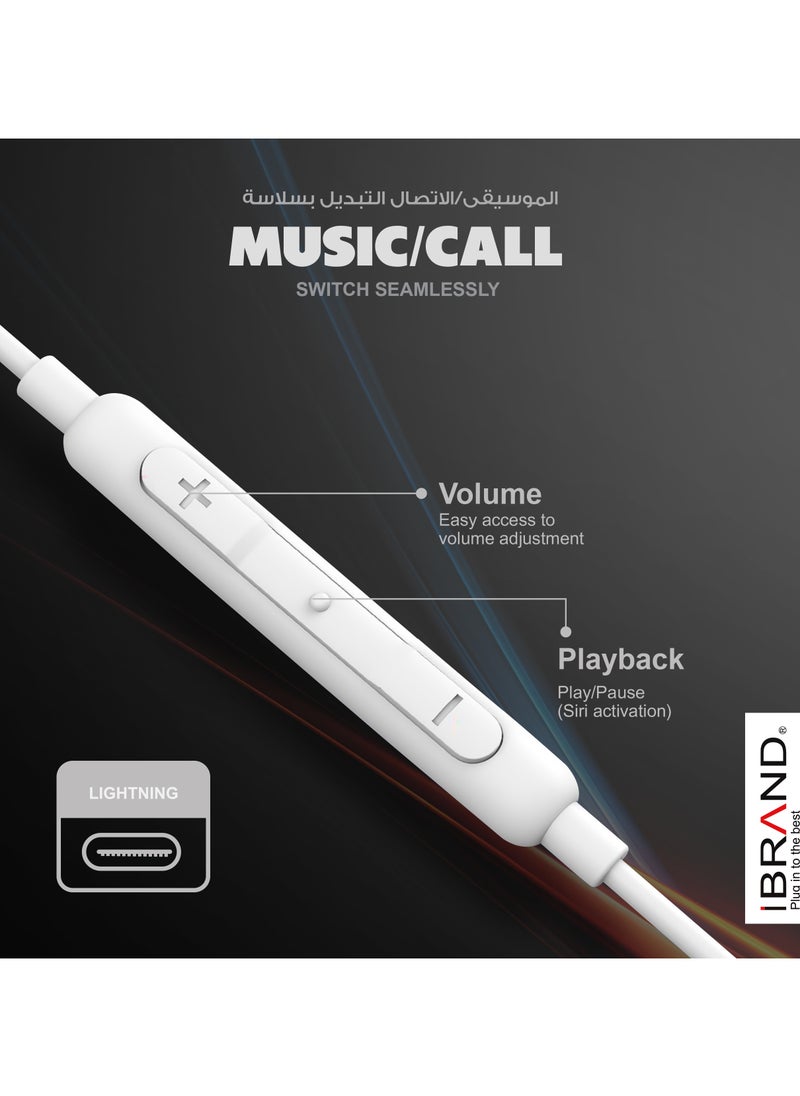 IBRAND - Lightning Mono Earphone - Image 1