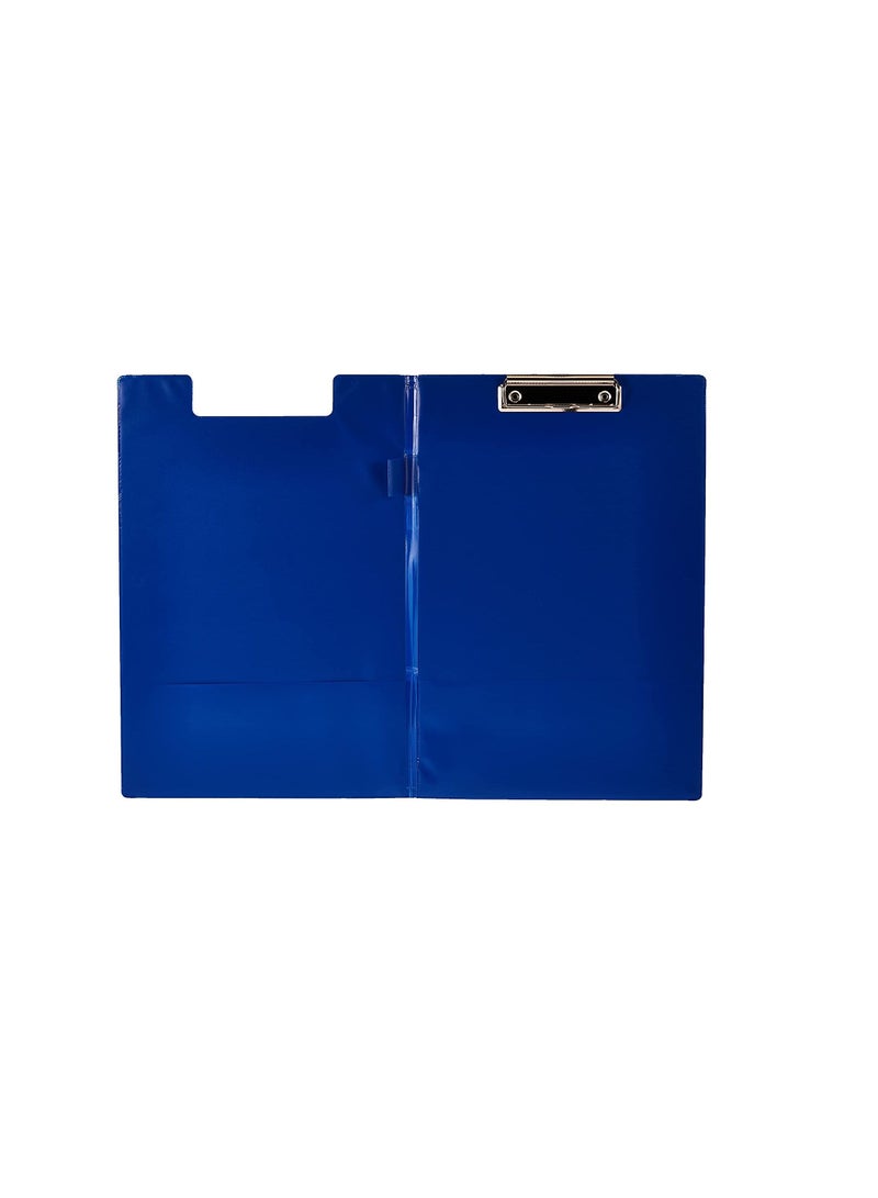 Maxi Polypropylene Double Clipboard Foolscap Blue - Image 2