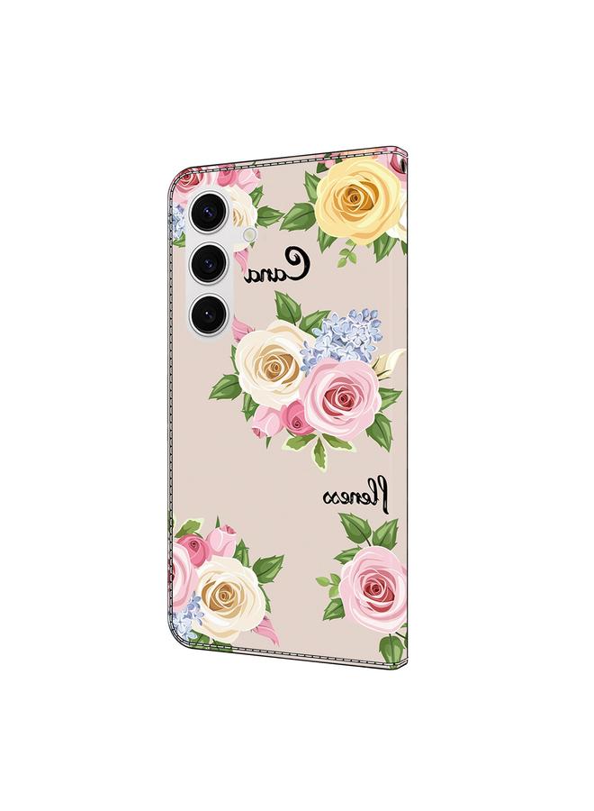 S-TOP Case For Samsung Galaxy A55 5G Fresh Painted Leather Phone Case - Image 3