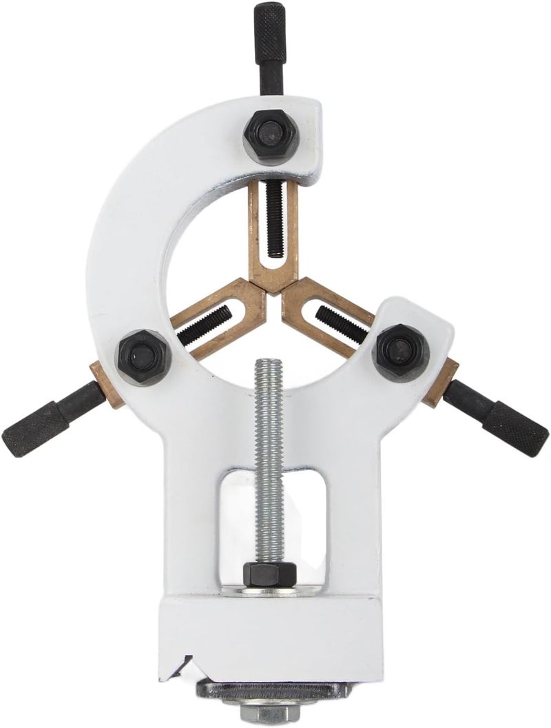 Larthe Steady Rest with 4 Center Lathe Steady Rest Lathe Fixed Centre Frame Metal for Record Power R - Image 1