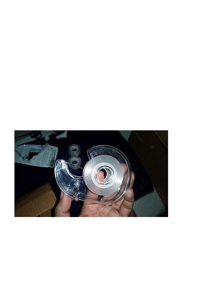 Flamingo Self Adhesive Clear Tape With Dispenser 19MM×25Yard Pack Of 4 - Image 3