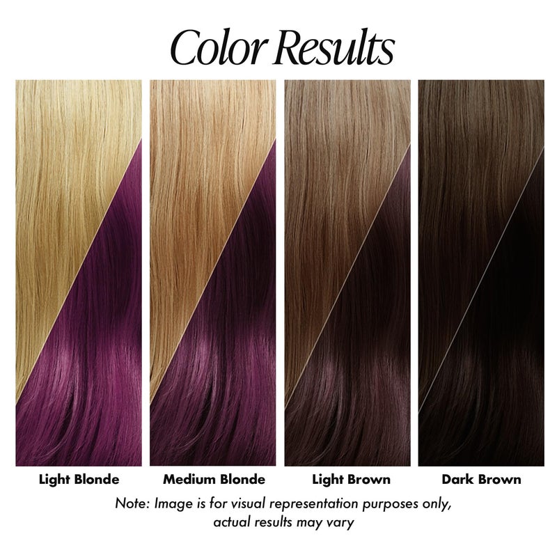 Adore Semi Permanent Hair Color (085 Burgundy Bliss) | Vegan & Cruelty-Free Purple Hair Dye | No Ammonia, No Peroxide, No Alcohol | 4 Fl Oz - Image 3