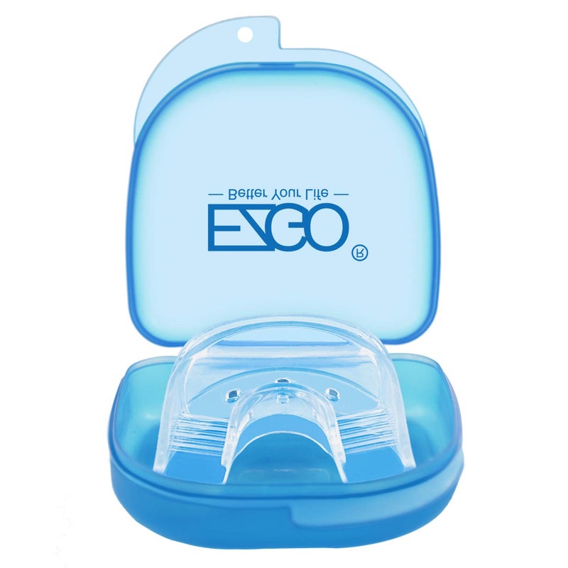 EZGO Teeth Whitening Trays Silicone Tray, Works with Tooth Whitening Light and Bleaching Gel, Comfort for All Mouth, BPA Free Mouth Night Guard for Grinding Teeth, Dental Grade, Retainer Case - Image 4