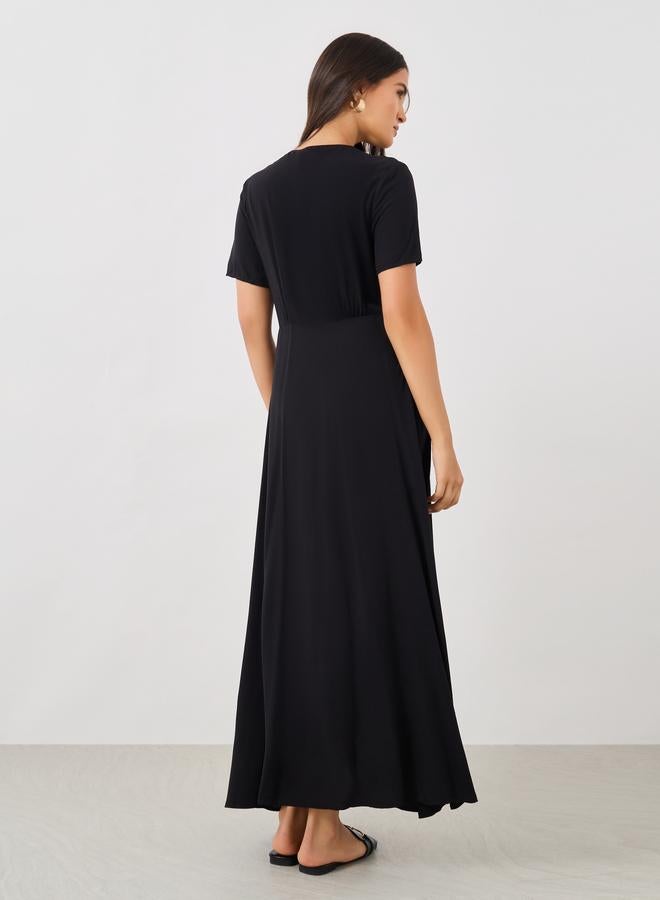 Styli Black Button-Up Dress  - Image 5