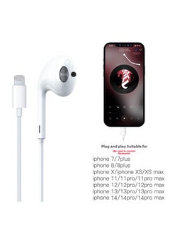 Wired Half-Ear Headphones with Mic for Apple [7-14] available