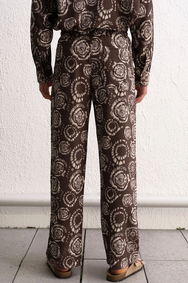 Giesto Coffee Brown GIESTO Men's Suit Pants for Men | Best Price UAE