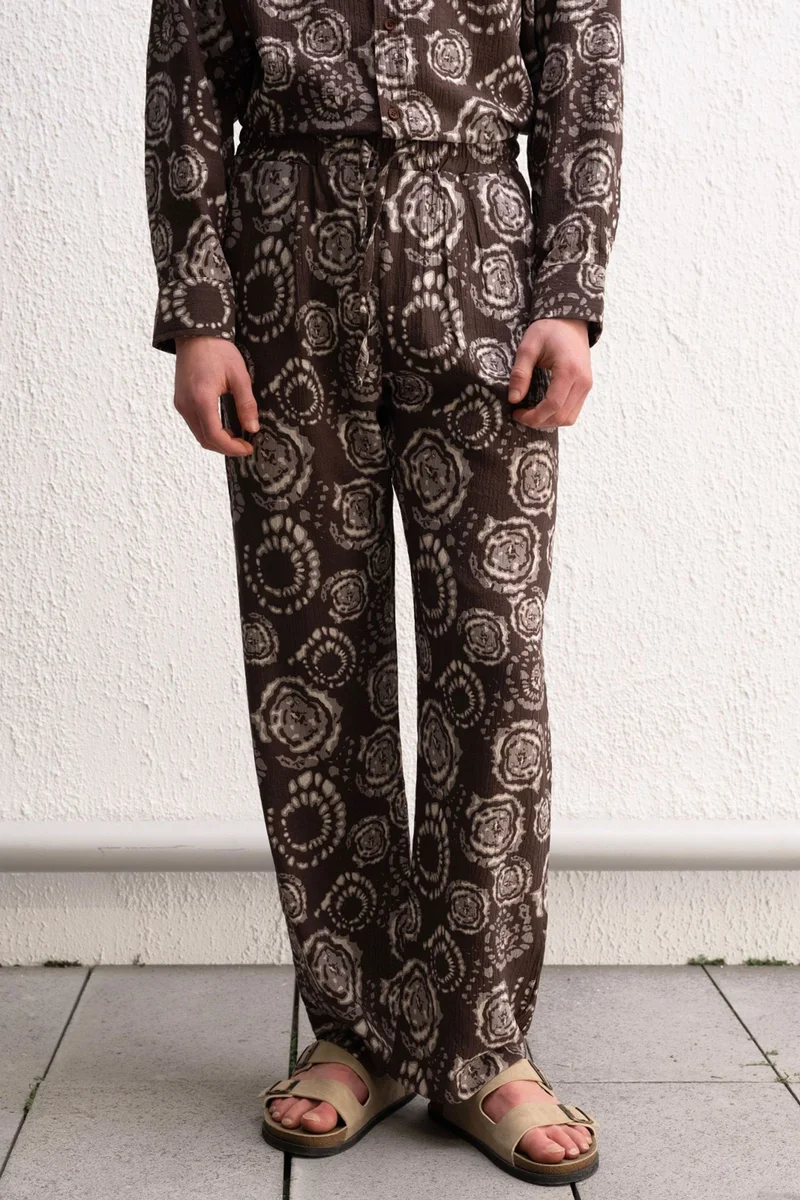 Giesto Coffee Brown GIESTO Men's Suit Pants for Men | Best Price UAE