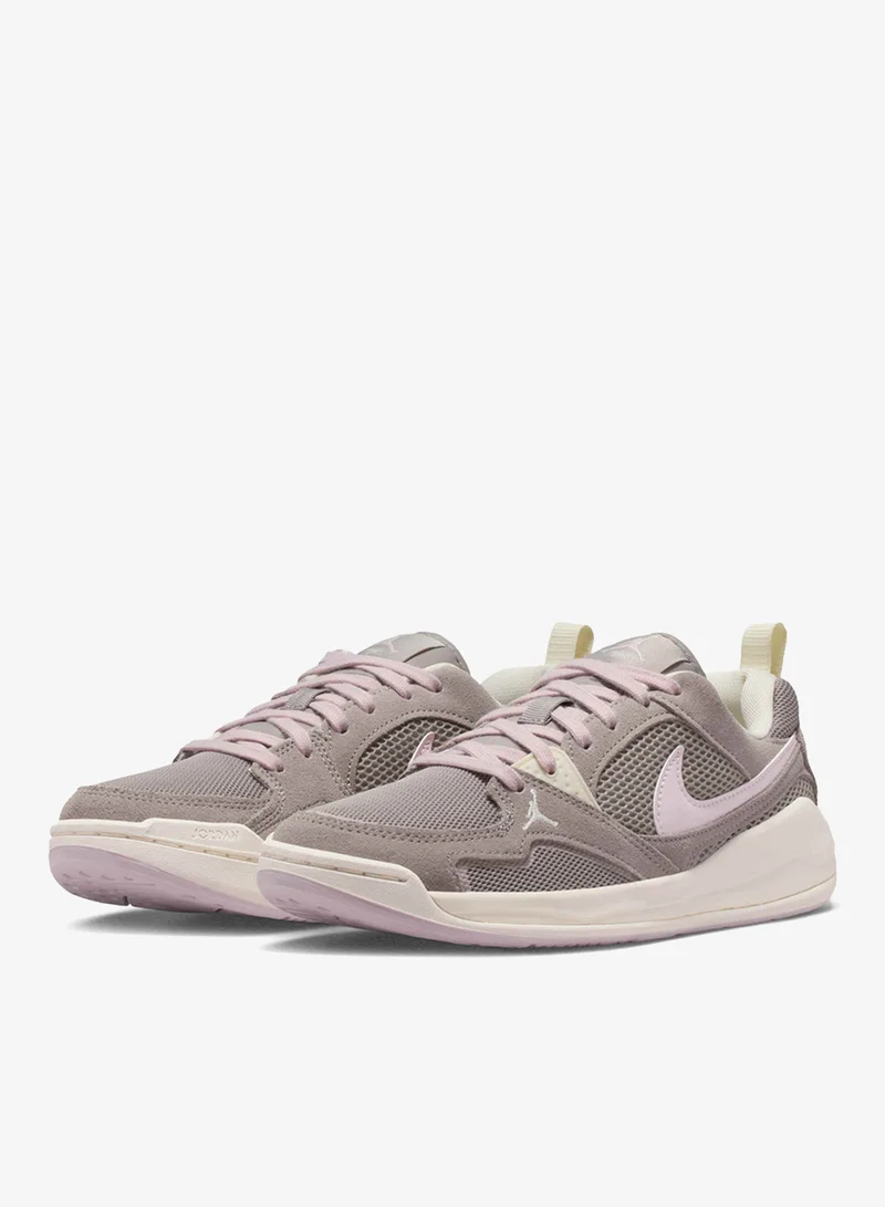 Jordan Brown Lace-Up Low-Top Sneaker  | Best Price UAE