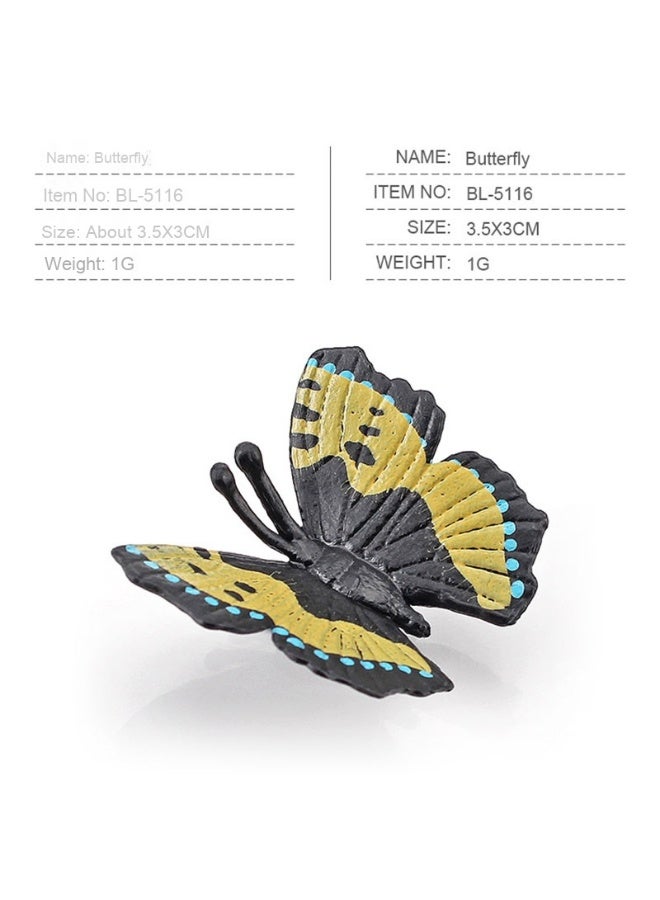 NIBEMINENT Realistic Forest Insect and Animal Model Set - Including Stag Beetle, Ladybug, Butterfly, Tarantula, and Stag Beetle Figurines