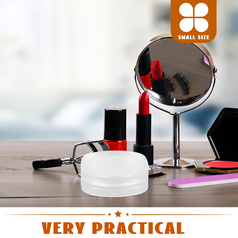 2pcs Transparent Blusher Box Empty Cosmetic Case for Eyeshadow Stylish Makeup Organizer Compact Empty Highlighter Cases Empty Lipstick Boxes Cosmetics Containers - Image 3
