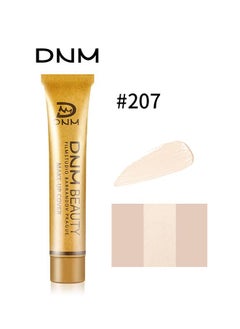 دي ان ام تركيبات سائل التغطية الكاملة ، الأساس غير اللامع مع SPF 30 ، مؤسسة مقاومة للماء وطويلة الأمد  - Image 2