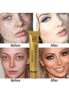 دي ان ام تركيبات سائل التغطية الكاملة ، الأساس غير اللامع مع SPF 30 ، مؤسسة مقاومة للماء وطويلة الأمد  - Image 5