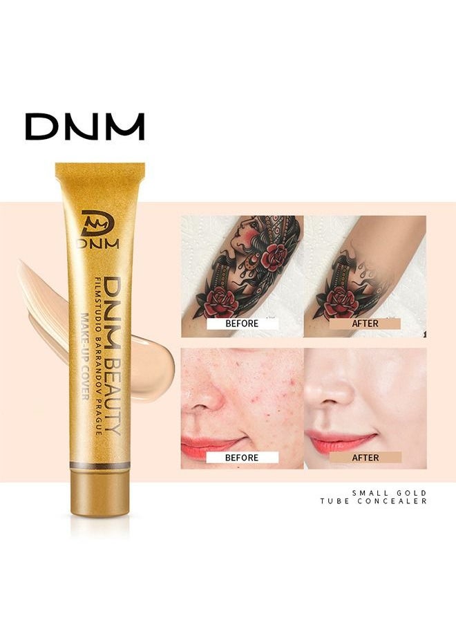 دي ان ام - تركيبات سائل التغطية الكاملة ، الأساس غير اللامع مع SPF 30 ، مؤسسة مقاومة للماء وطويلة الأمد - Image 1