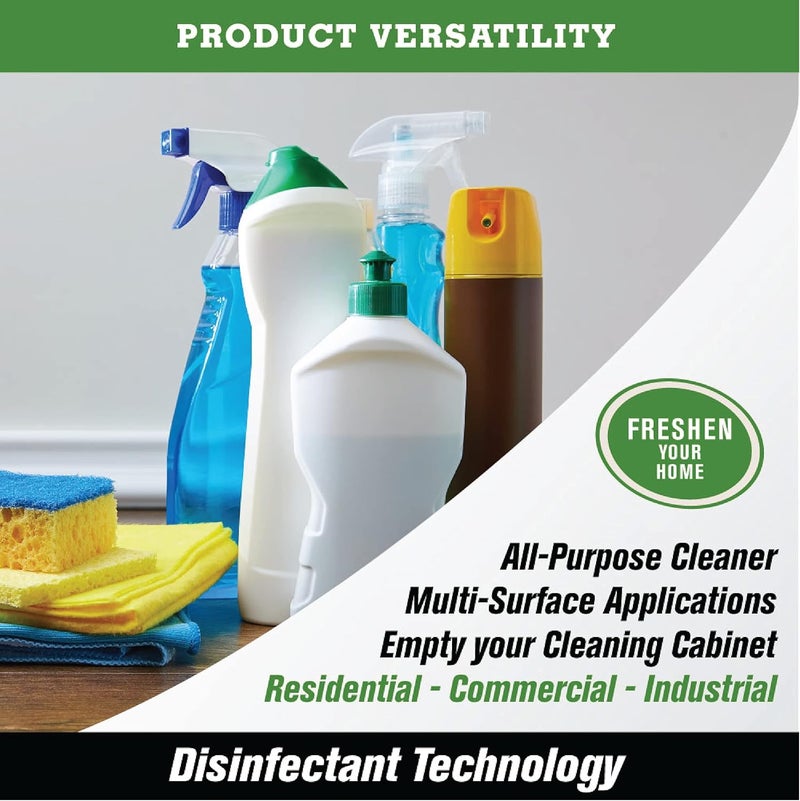 SNIPER Hospital Disinfectant, Odor Eliminator & All-Purpose Cleaner, 1 Gallon, 2-Pack - Image 4