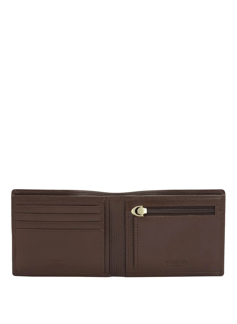 Da Milano  Genuine Leather Brown Mens Wallet for Men | Best Price UAE