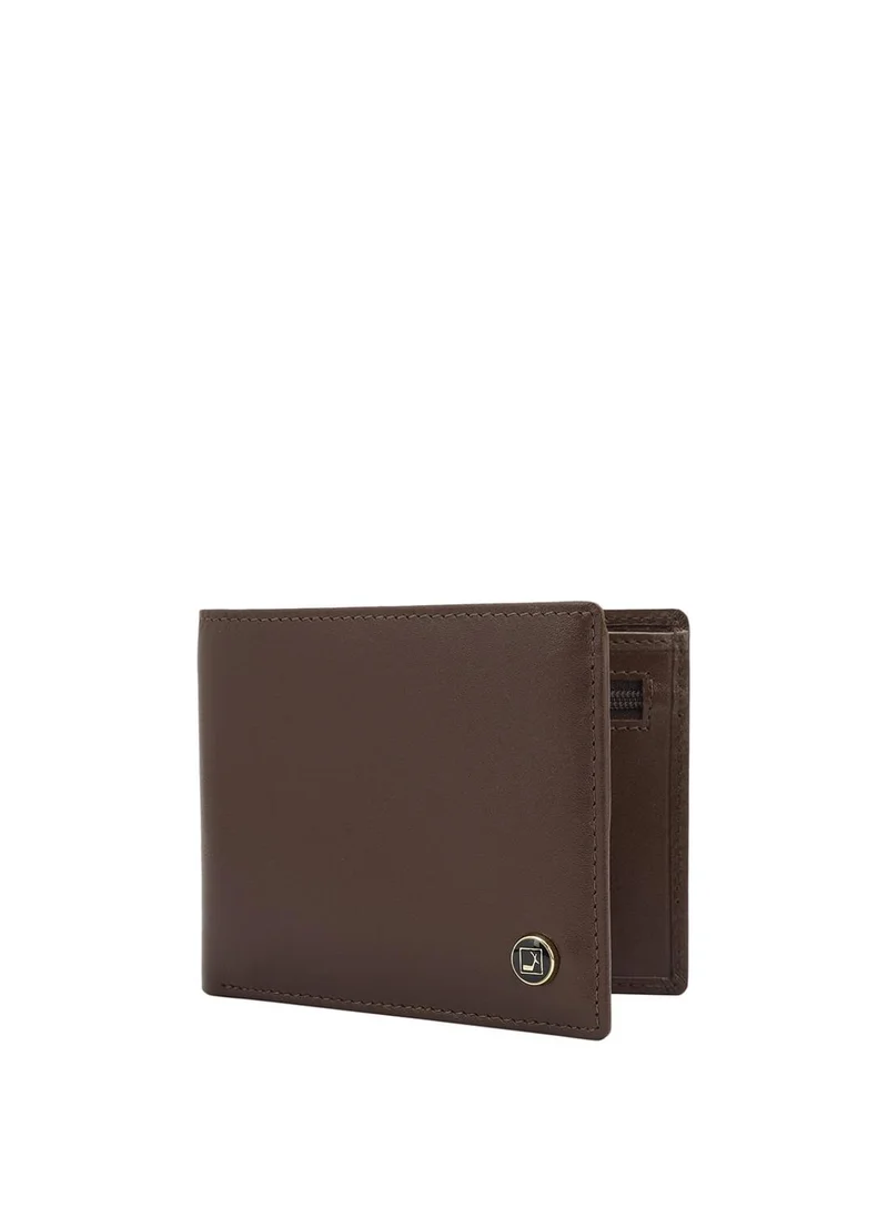 Da Milano Genuine Leather Brown Mens Wallet