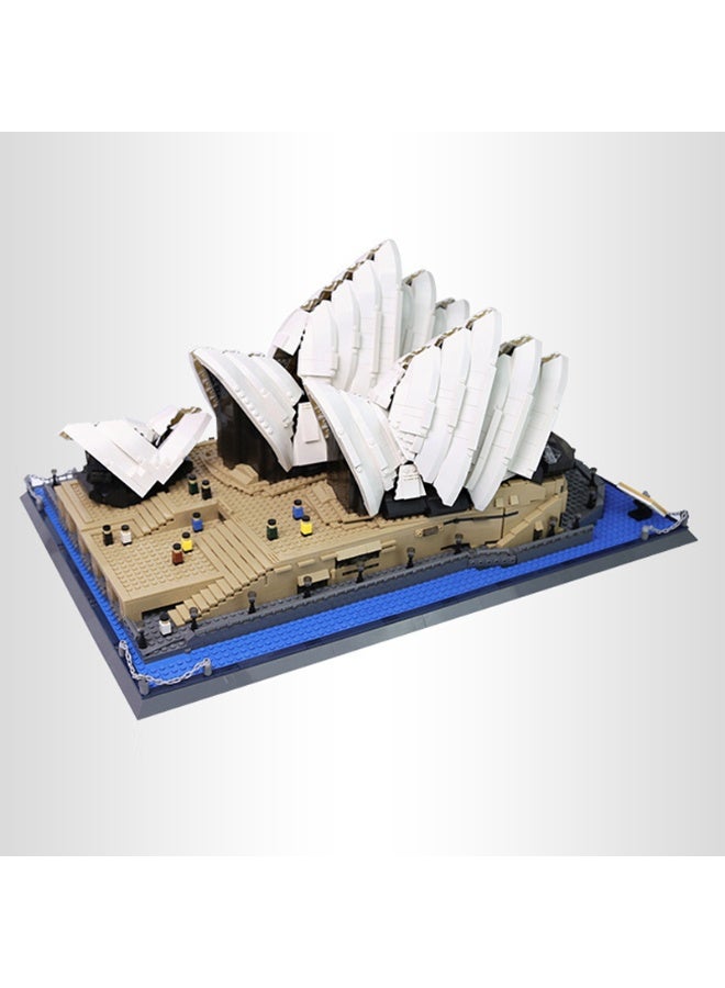 wange Sydney Opera House Australia Building Blocks Set 8210 (Age 6+, 2937 Pieces) - Image 5