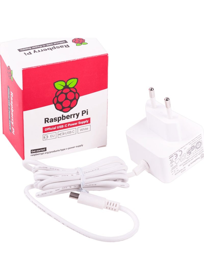 Raspberry Pi - 4 Licensed Power Adapter 5V 3A Usb-C - Image 1
