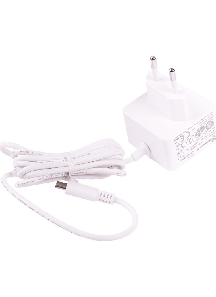 Raspberry Pi - 4 Licensed Power Adapter 5V 3A Usb-C - Image 1