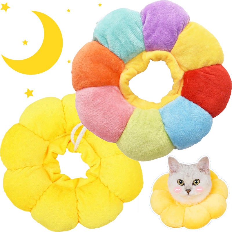 Cat Collar Elizabeth Collar Dog Anti-Lick Soft Headgear Elisabeth Shame Collar Sterilization Supplies - Image 2