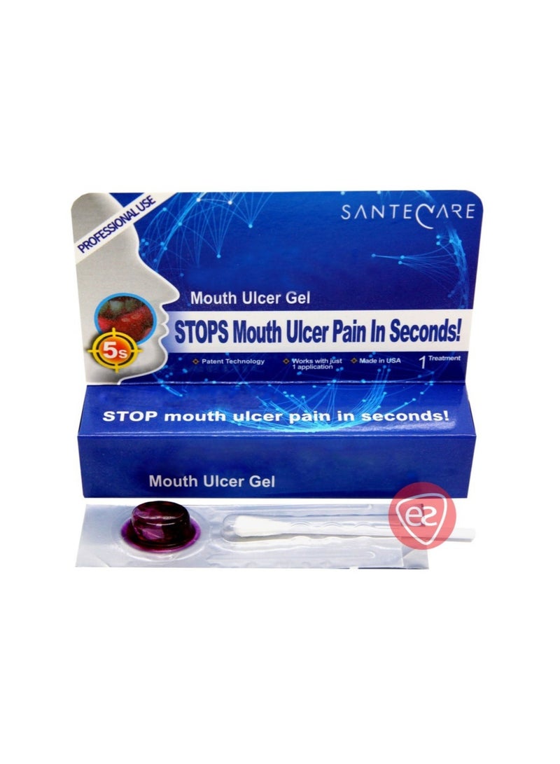 santecare Mouth Ulcer Gel 1's Treatment 