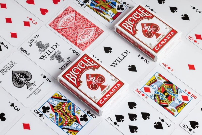 Bicycle Canasta Games Playing Cards - 108-Card Deck with Point Values and Wild Cards - Image 5