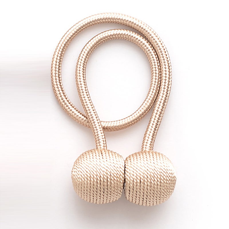 Curtain Tiebacks with Magnetic Earphone Holders, New High-End Style, Japanese and Korean Temu Minimalist  Design - Image 1