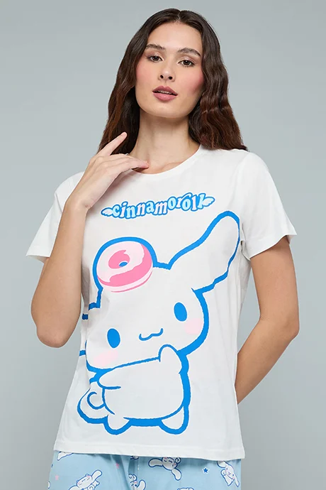 أر أند بي Cinnamoroll Print Pyjama Set