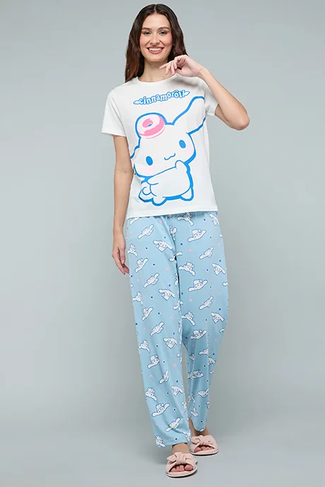 أر أند بي Cinnamoroll Print Pyjama Set