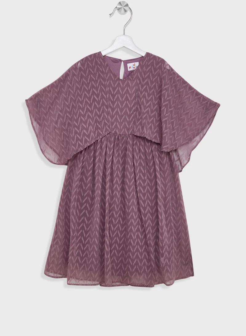 Pinata Girls Printed Floral Dress