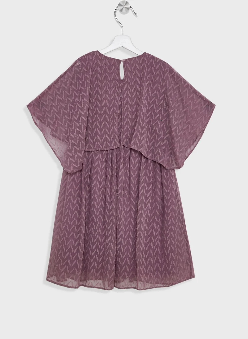 Pinata Girls Printed Floral Dress
