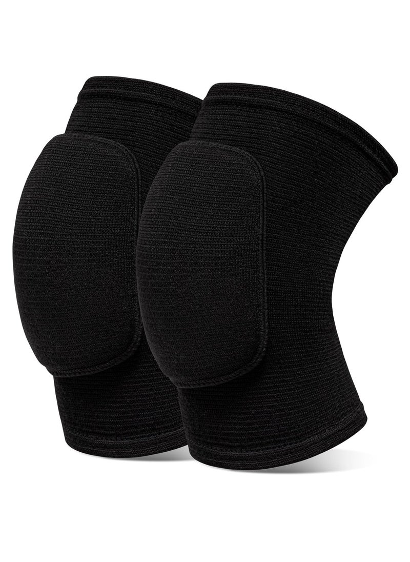 PYC Soft and Breathable Knee Pads for Volleyball, Dancing, Football, Yoga, Basketball, and Skating - Protective Knee Pads for Adults and Kids  - Image 1