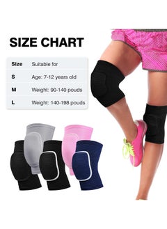 PYC Soft and Breathable Knee Pads for Volleyball, Dancing, Football, Yoga, Basketball, and Skating - Protective Knee Pads for Adults and Kids  - Image 2