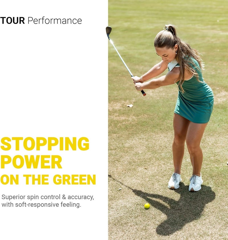 Trust Golf Balls - Aurora & Rosa Crystal Urethane Series | Eye-Catching & Easy to Spot | Maximum Distance, Soft Feel, Straight Flight, & Greenside Control | Blue, Orange, Pink, Yellow | 12 or 48 Balls - Image 4