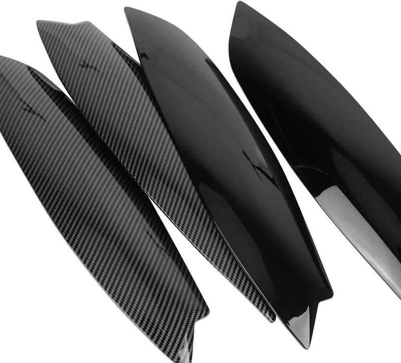 Vuzmode Carbon Look Headlight Eyelids for VW Golf MK5 GTI R - Image 2