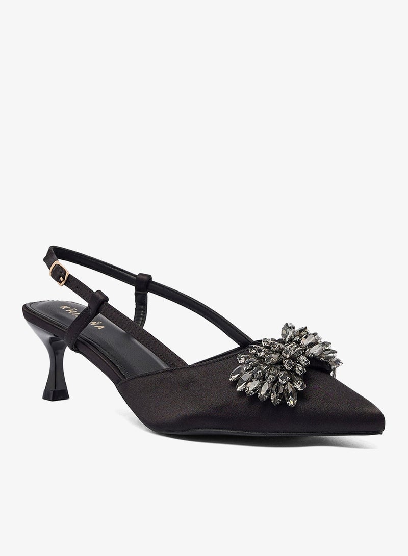 Khizana Sling Back Classic Pumps - Image 2