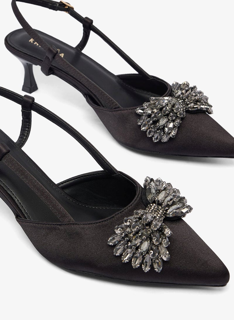 Khizana Sling Back Classic Pumps - Image 4