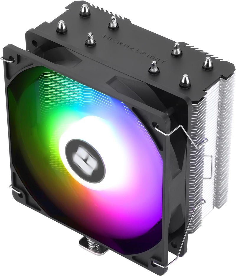 Thermalright Assassin X120 Refined SE ARGB CPU Air Cooler, 4 Heat Pipes, TL-C12C-S PWM Fan, Aluminium Heatsink Cover, AGHP Technology, for AMD AM4/Intel LGA 1150/1151/1155/1156/1200/1700 (SE ARGB) - Image 1